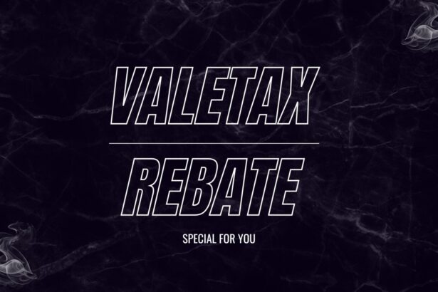 Valetax cashback